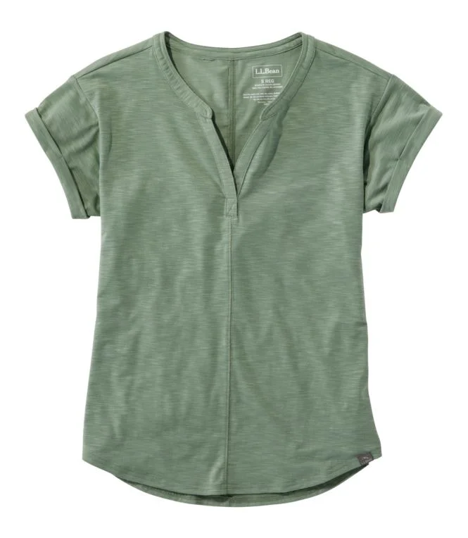 Women''s Streamside Tee, Short-Sleeve Splitneck - Image 7