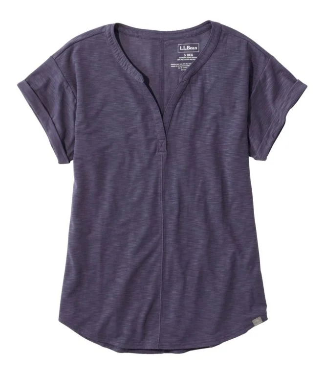 Alternative view of Women''s Streamside Tee, Short-Sleeve Splitneck