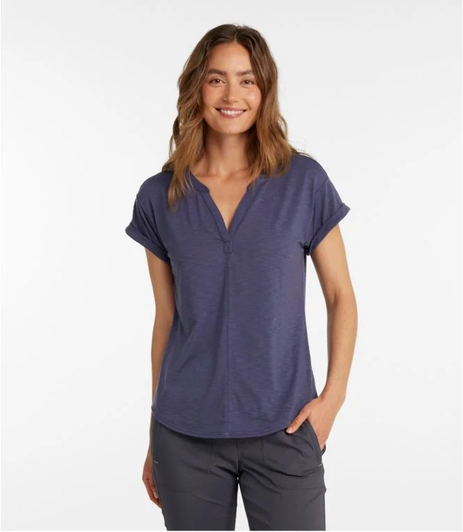 Women''s Streamside Tee, Short-Sleeve Splitneck - Image 3