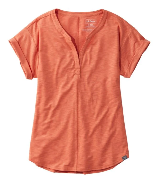 Women''s Streamside Tee, Short-Sleeve Splitneck - Image 5