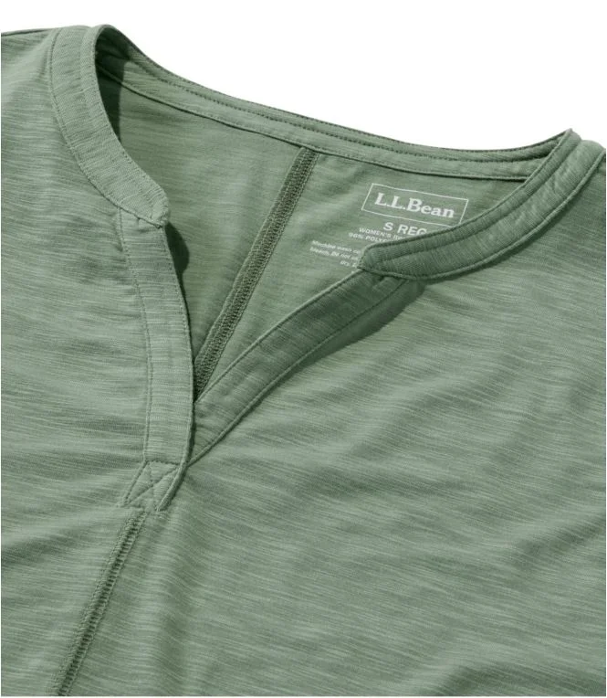 Women''s Streamside Tee, Three-Quarter-Sleeve Splitneck - Image 5