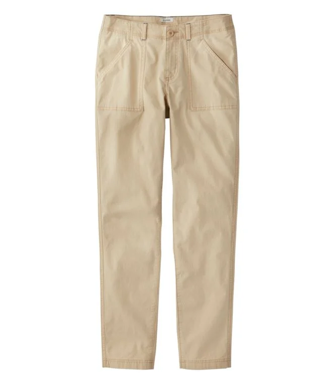 Alternative view of Women''s Stretch Canvas Pants, Mid-Rise Slim-Leg Ankle