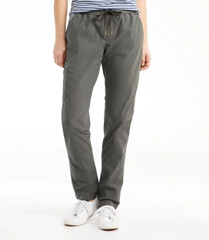 Women''s Stretch Ripstop Pull-On Pants, Slim-Leg