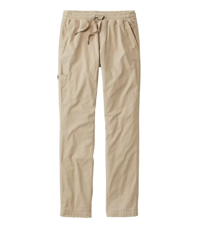 Alternative view of Women''s Stretch Ripstop Pull-On Pants, Slim-Leg Fleece-Lined