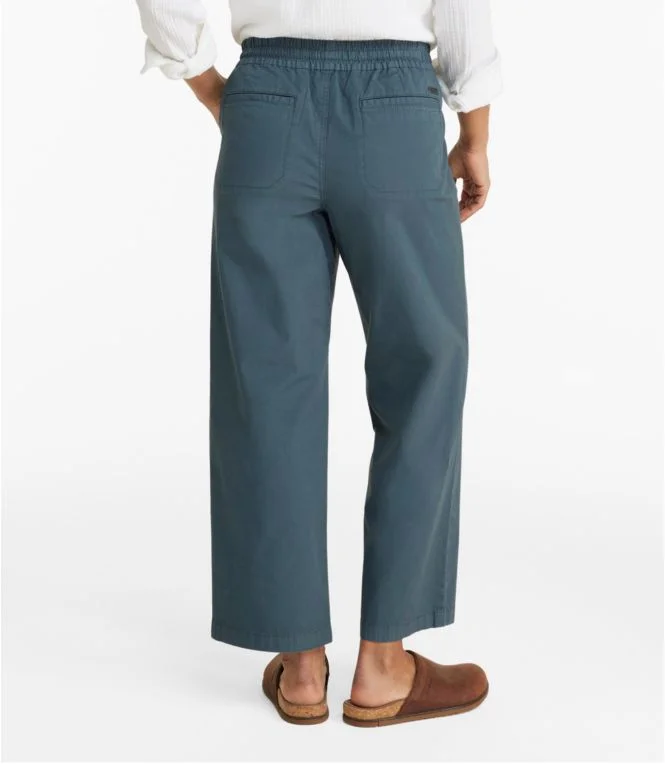 Women''s Stretch Ripstop Pull-On Pants, Wide-Leg Ankle - Image 4