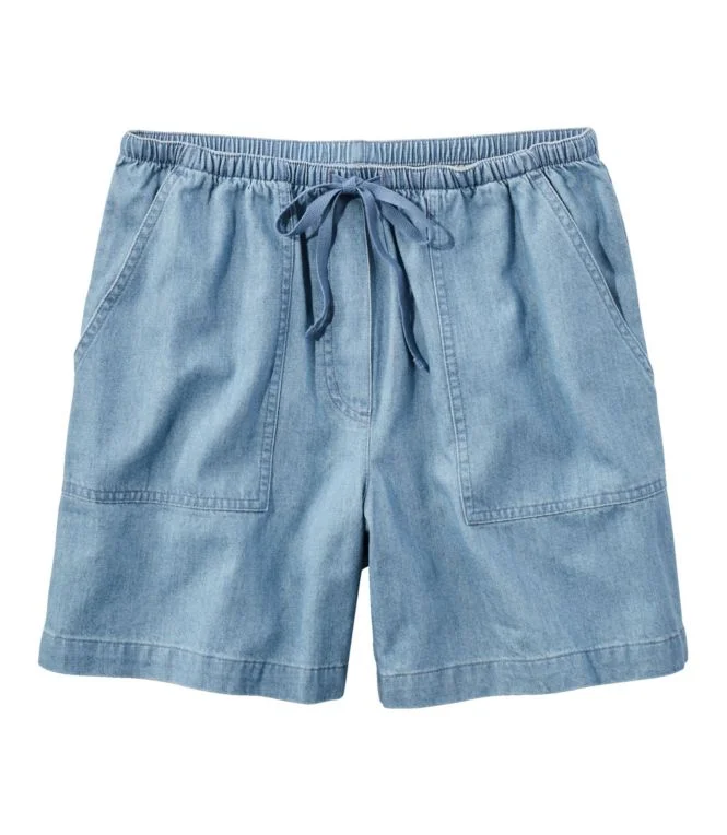 Alternative view of Women''s Sunwashed Denim Shorts