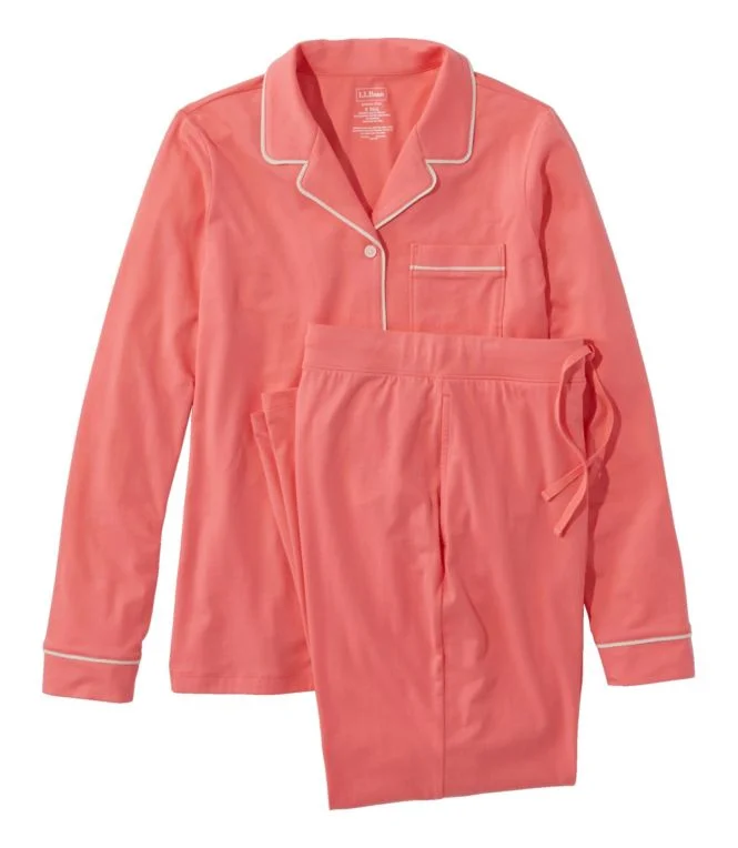 Women''s Super-Soft Shrink-Free Pajama Set, Button-Front - Image 8