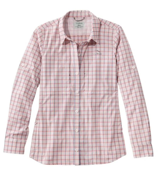 Women''s Tropicwear Pro Stretch Shirt, Long-Sleeve Plaid - Image 8
