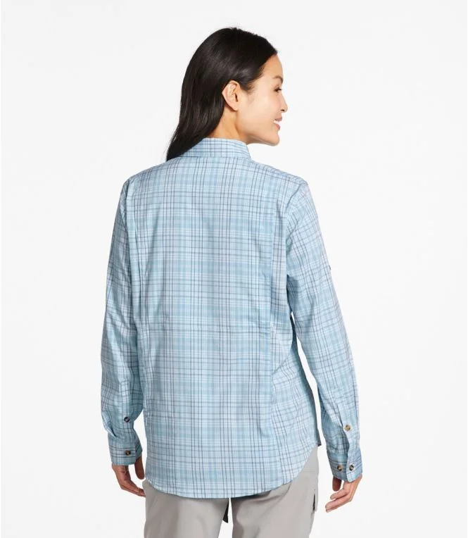 Women''s Tropicwear Shirt, Plaid Long-Sleeve - Image 3