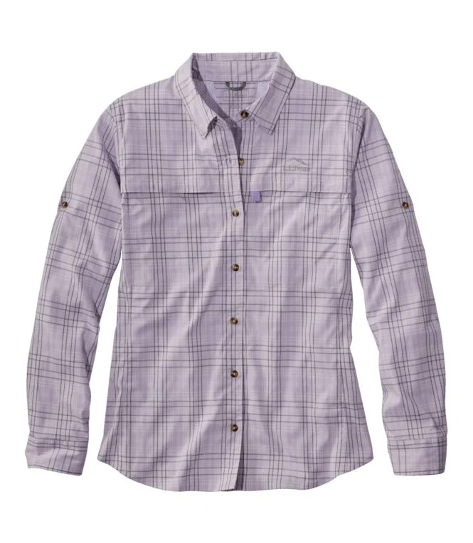 Women''s Tropicwear Shirt, Plaid Long-Sleeve - Image 4