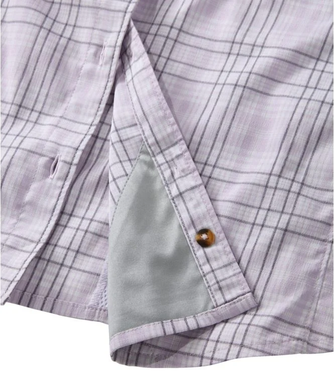 Women''s Tropicwear Shirt, Plaid Short-Sleeve - Image 4