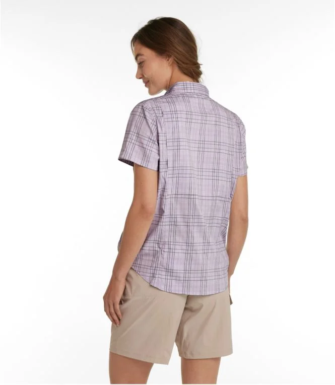 Alternative view of Women''s Tropicwear Shirt, Plaid Short-Sleeve