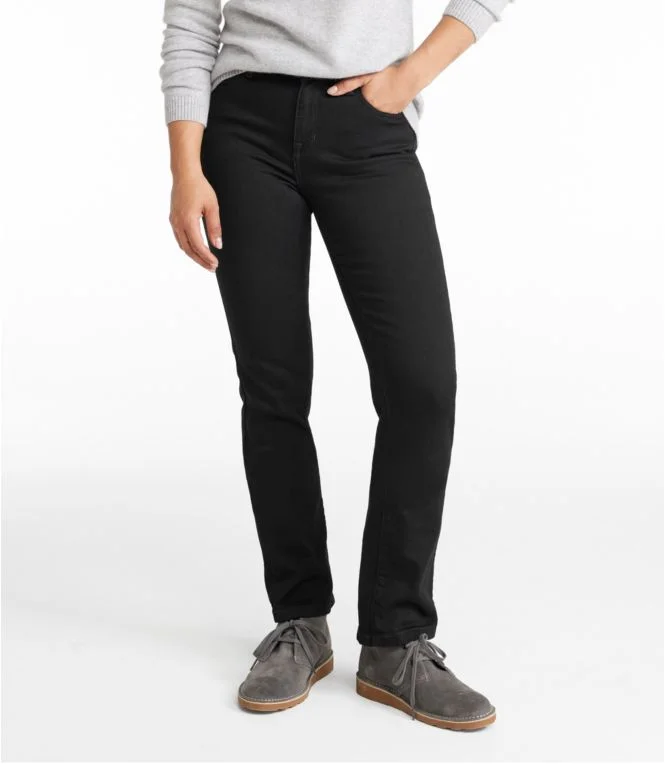 Women''s True Shape Jeans, High-Rise Straight-Leg