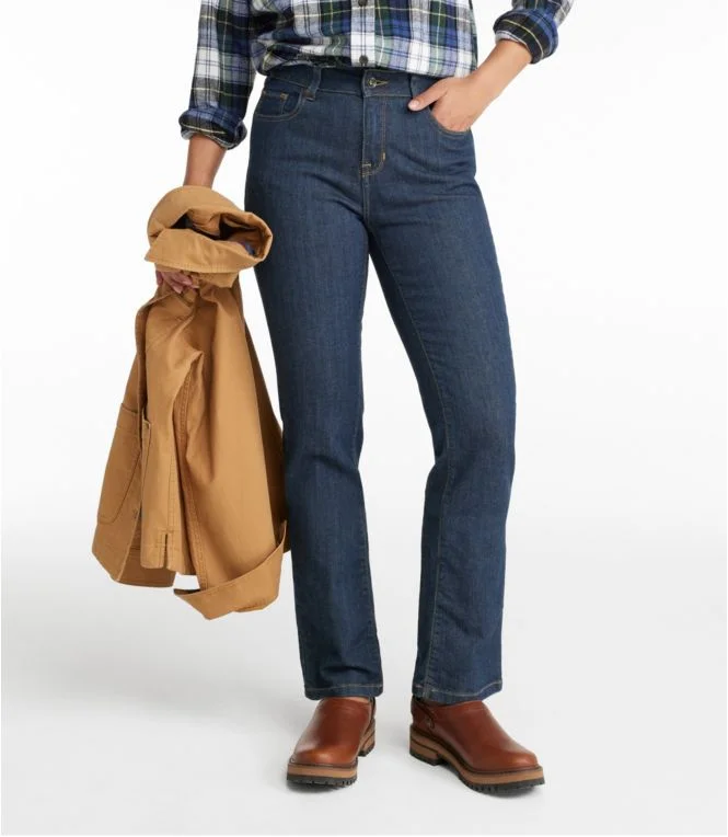Alternative view of Women''s True Shape Jeans, High-Rise Straight-Leg