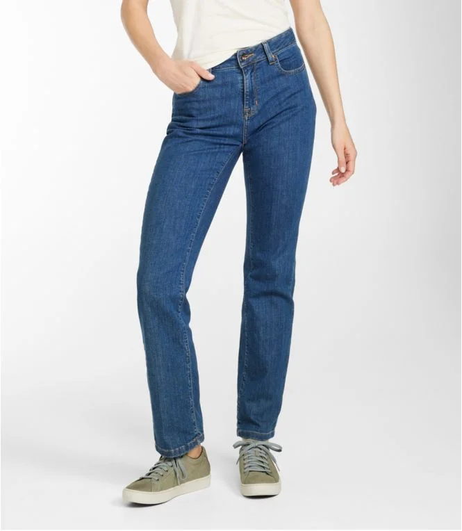 Women''s True Shape Jeans, High-Rise Straight-Leg - Image 8