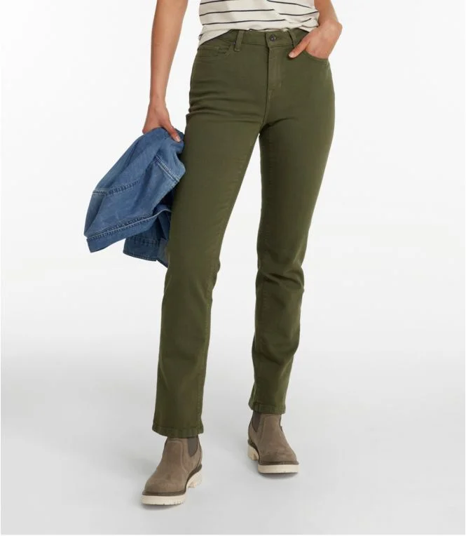 Women''s True Shape Jeans, High-Rise Straight-Leg Colors