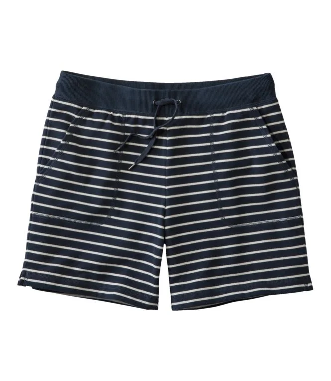 Alternative view of Women''s Ultrasoft Sweats 6"" Shorts, Stripe