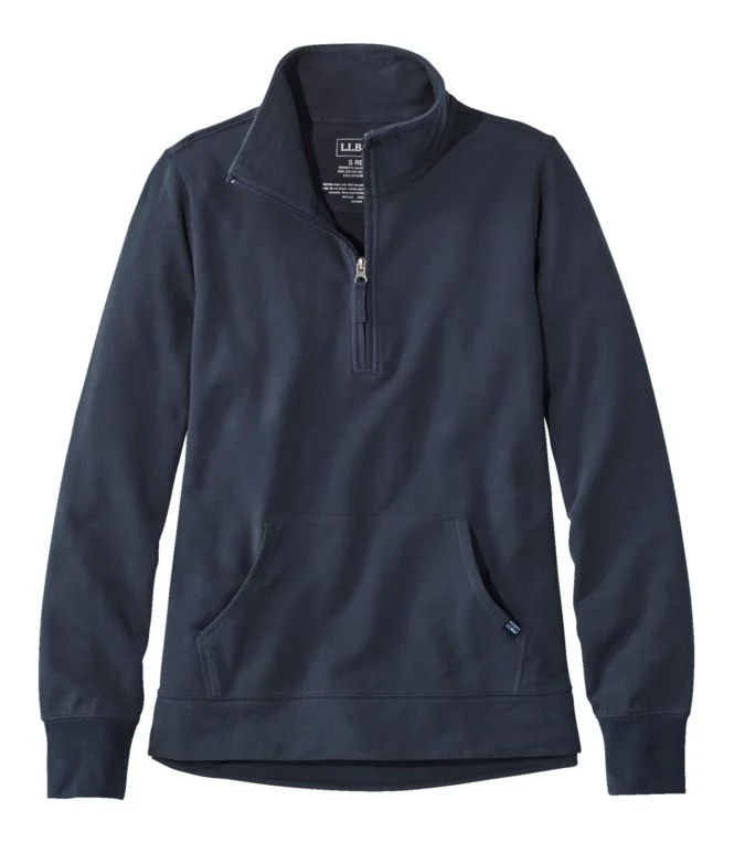Alternative view of Women''s Ultrasoft Sweats, Quarter-Zip Pullover