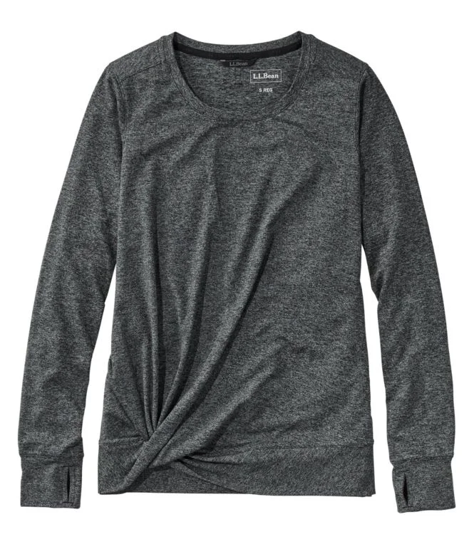 Women''s VentureSoft Twist-Front Top, Long-Sleeve