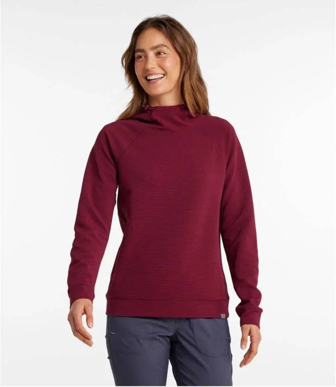 Women''s VentureStretch Ottoman-Rib Hoodie - Image 3