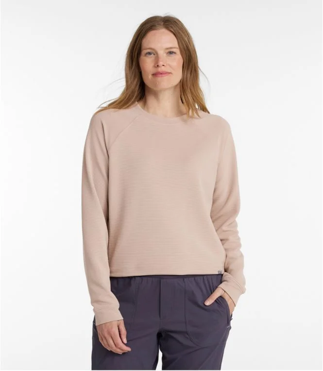 Women''s VentureStretch Ottoman-Rib Pullover, Cropped - Image 3