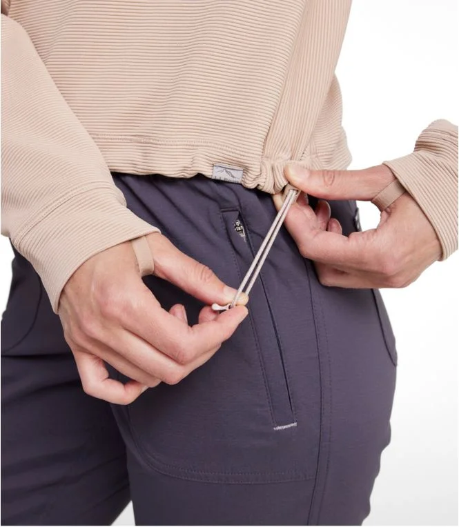 Women''s VentureStretch Ottoman-Rib Pullover, Cropped - Image 8