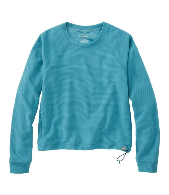 Women''s VentureStretch Ottoman-Rib Pullover, Cropped - Image 9