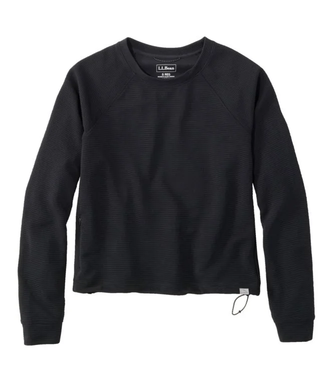 Women''s VentureStretch Ottoman-Rib Pullover, Cropped - Image 10