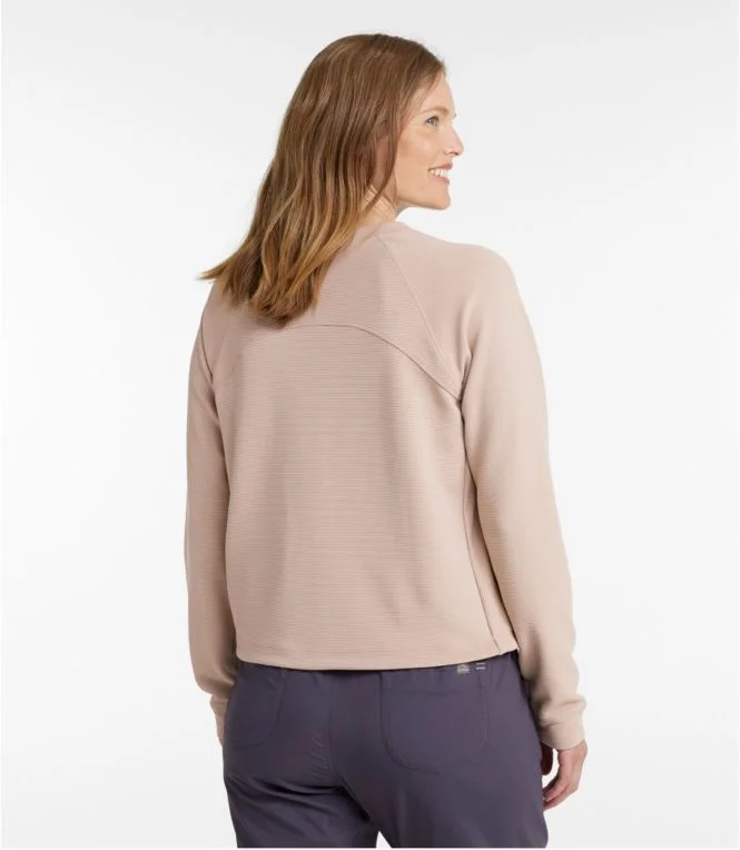 Women''s VentureStretch Ottoman-Rib Pullover, Cropped - Image 4