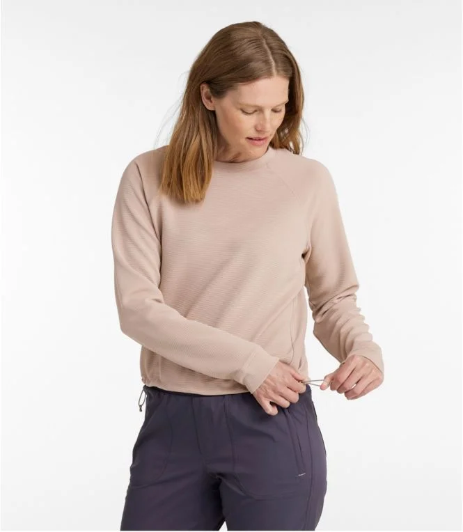 Women''s VentureStretch Ottoman-Rib Pullover, Cropped - Image 7