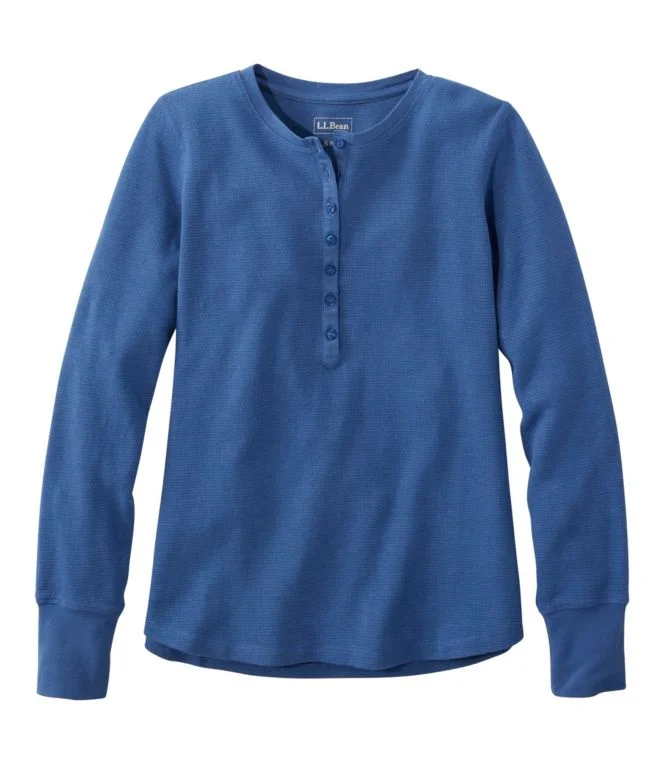 Women''s Waffle-Knit Henley - Image 8