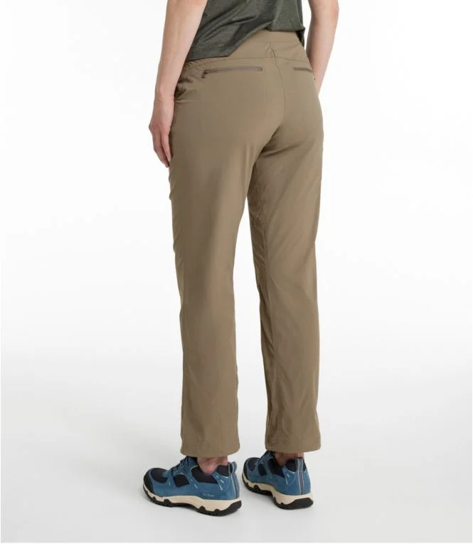 Women''s Water-Repellent Comfort Trail Pants, Mid-Rise Straight-Leg - Image 3