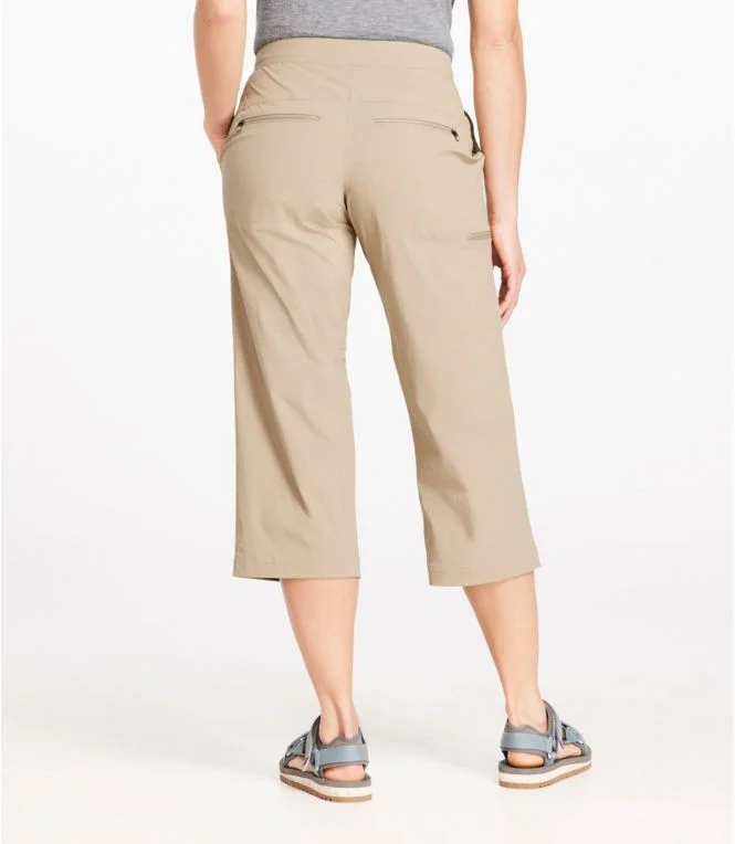 Women''s Water-Repellent Comfort Trail Pants, Mid-Rise Straight-Leg Crop - Image 3