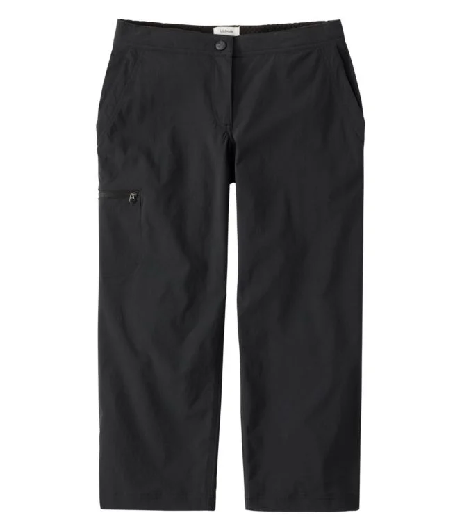Women''s Water-Repellent Comfort Trail Pants, Mid-Rise Straight-Leg Crop - Image 5