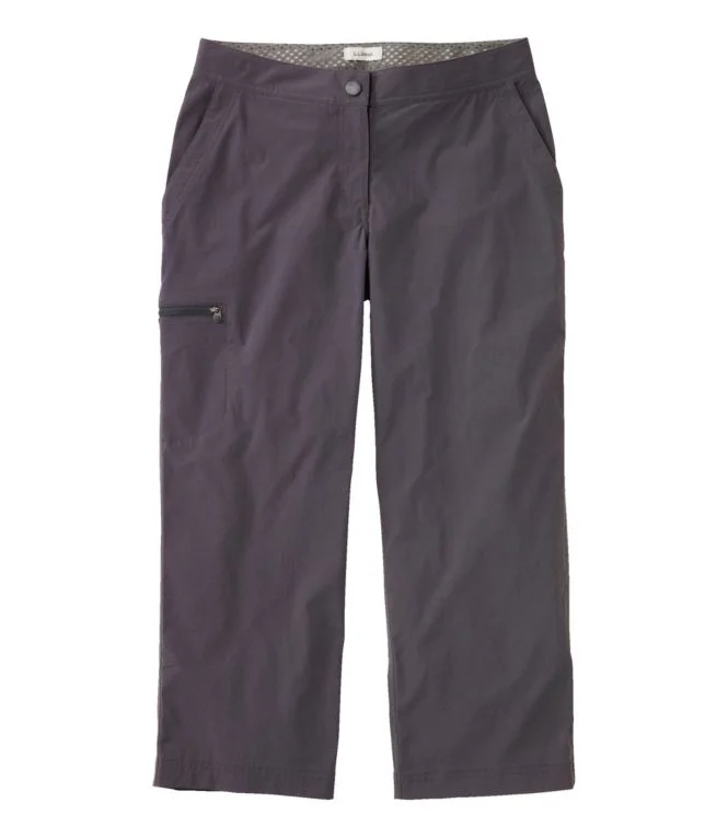 Women''s Water-Repellent Comfort Trail Pants, Mid-Rise Straight-Leg Crop - Image 7