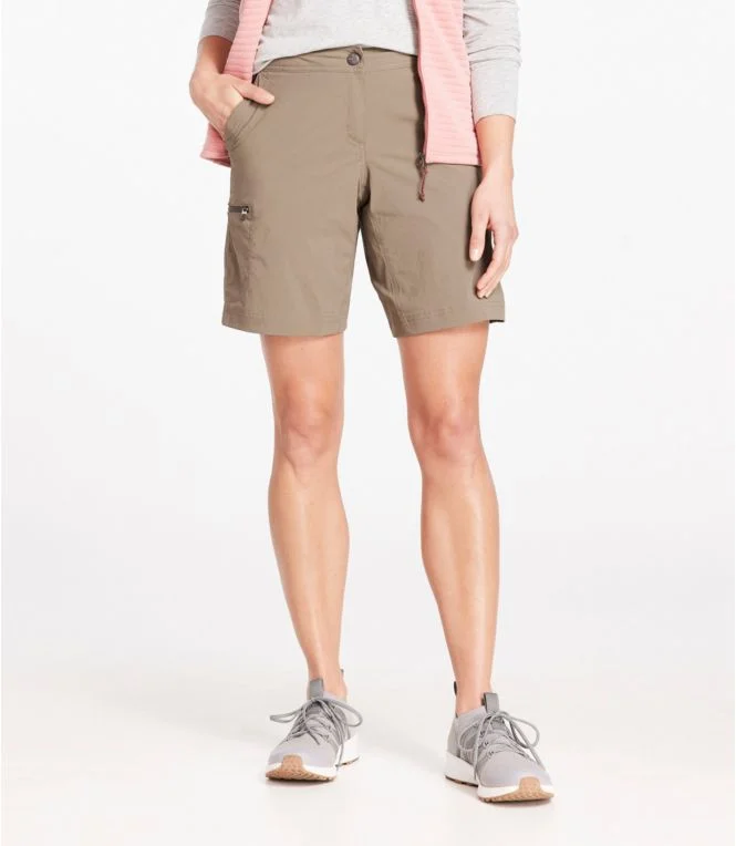 Women''s Water-Repellent Comfort Trail Shorts, Mid-Rise