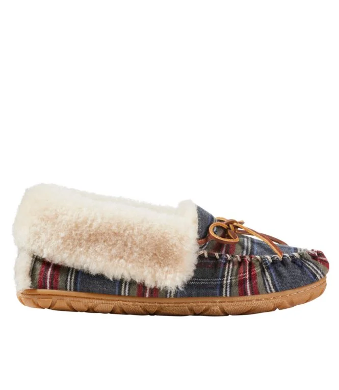 Women''s Wicked Good Moccasins, Plaid