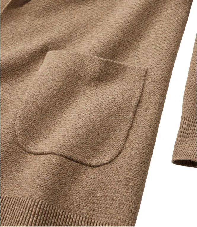 Women''s Wicked Soft Cotton/Cashmere Coatigan Sweater - Image 6