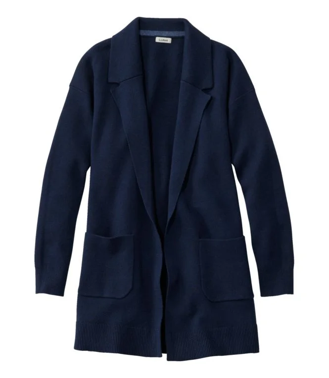 Women''s Wicked Soft Cotton/Cashmere Coatigan Sweater - Image 7