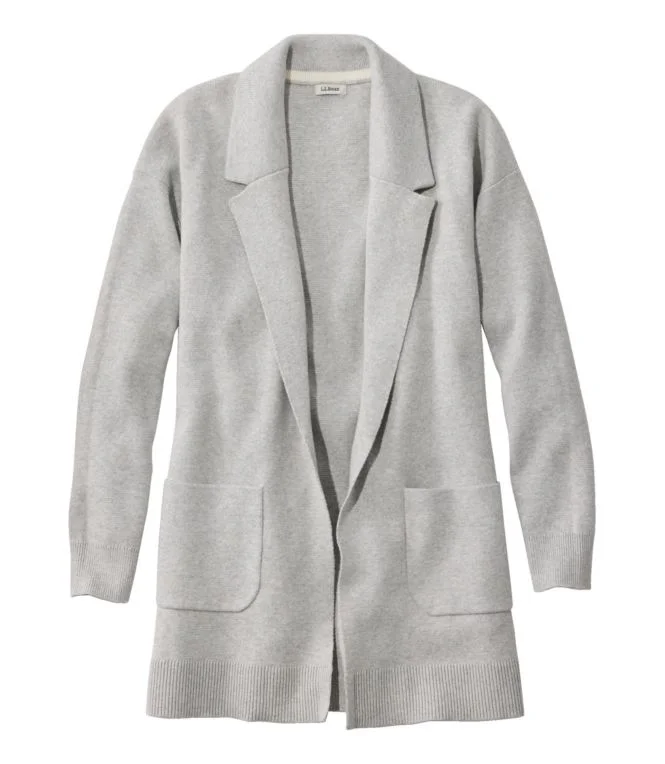 Women''s Wicked Soft Cotton/Cashmere Coatigan Sweater - Image 8