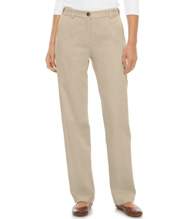 Women''s Wrinkle-Free Bayside Pants, High-Rise Hidden Comfort Waist Straight-Leg