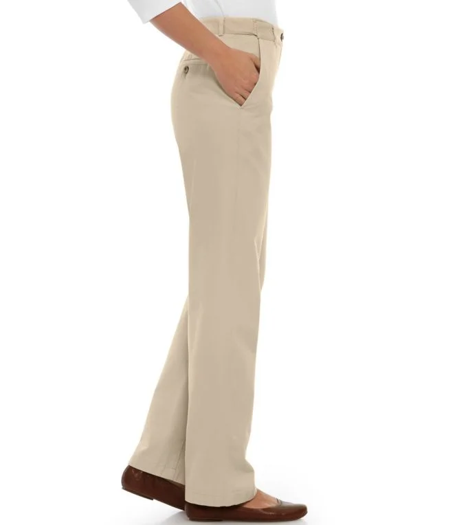 Women''s Wrinkle-Free Bayside Pants, High-Rise Hidden Comfort Waist Straight-Leg - Image 5