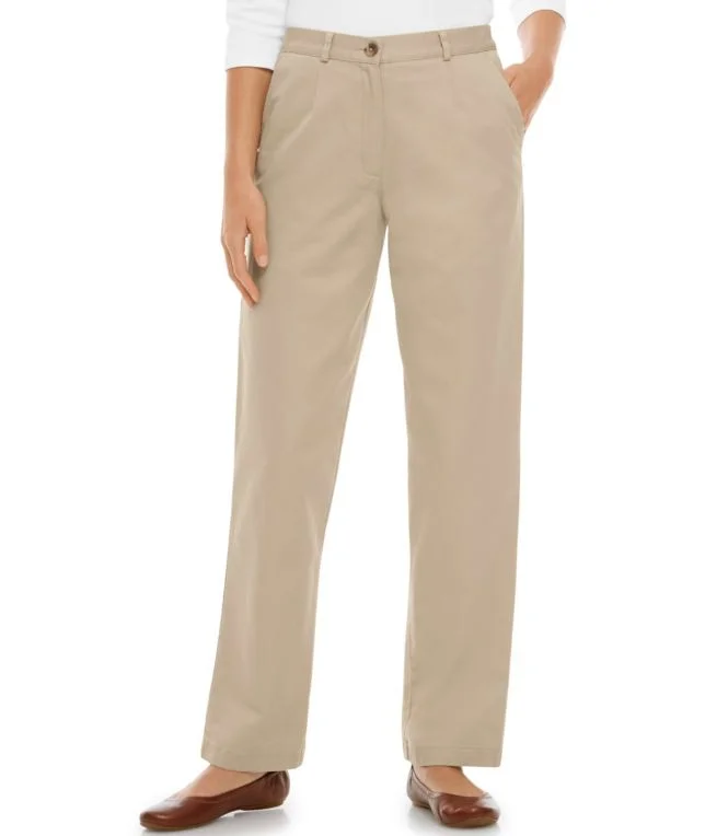 Women''s Wrinkle-Free Bayside Pants, Ultra High-Rise Comfort Waist Tapered-Leg
