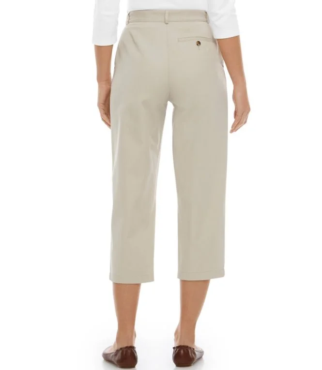 Women''s Wrinkle-Free Bayside Pants, Ultra-High Rise Hidden Comfort Waist Crop Straight-Leg - Image 4