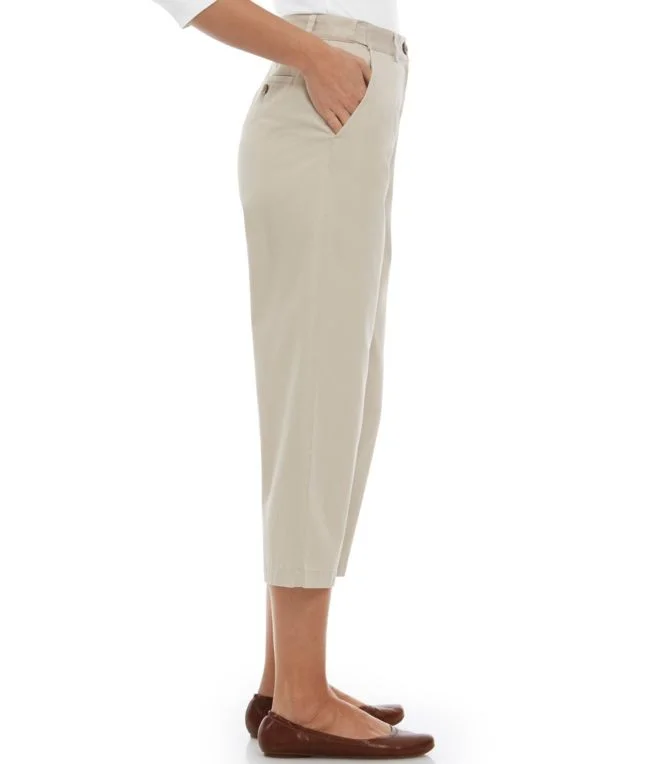 Women''s Wrinkle-Free Bayside Pants, Ultra-High Rise Hidden Comfort Waist Crop Straight-Leg - Image 5