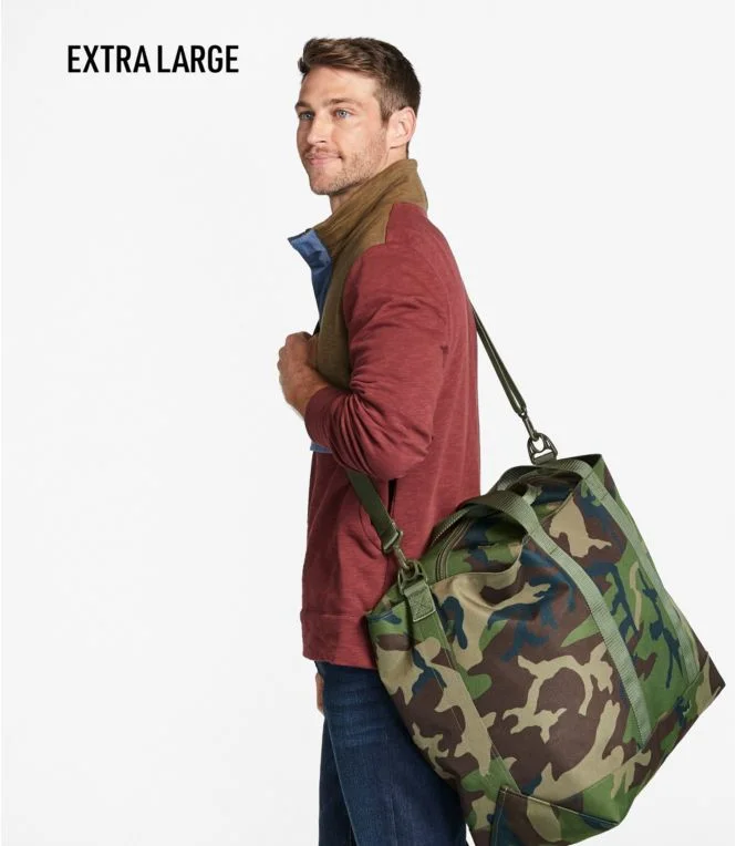 Zip Hunter''s Tote Bag With Strap, Camo - Image 10